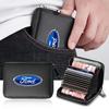 New 2026 Car Sticker Car Business Card Case Purse Portable Storage Driver's License Storage Bag For Ford Focus ST Ranger Mondeo