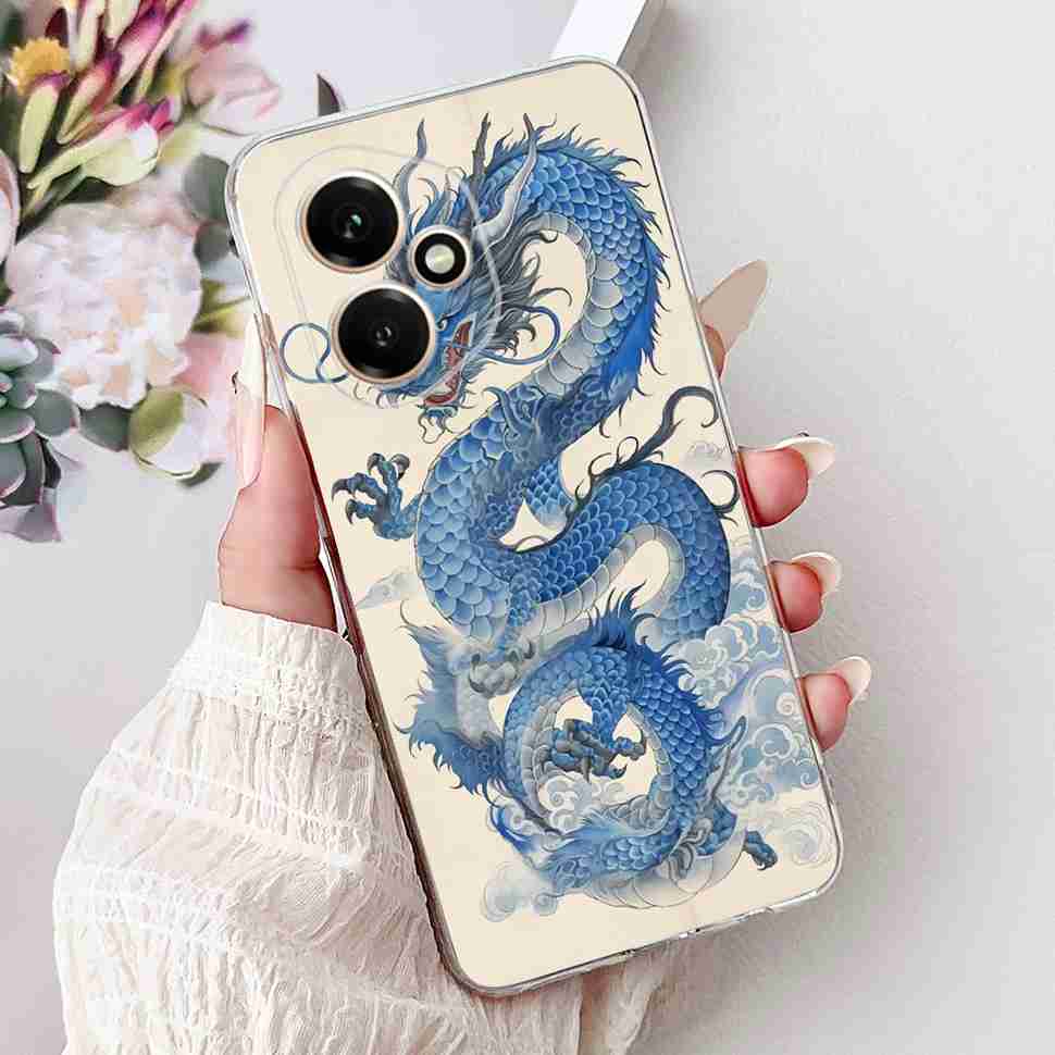 For Honor 400 5G 6.55" Case DNY-NX9 Cartoon Cat Girl Love Soft Silicone TPU Cover For Huawei Honor 400 Global Phone Cases Bumper