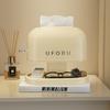 UFORU Vintage-Inspired Tissue Box Desktop &storage Box: Creative Senior-Sense Organizer for Living Room Student Dorms & Storage