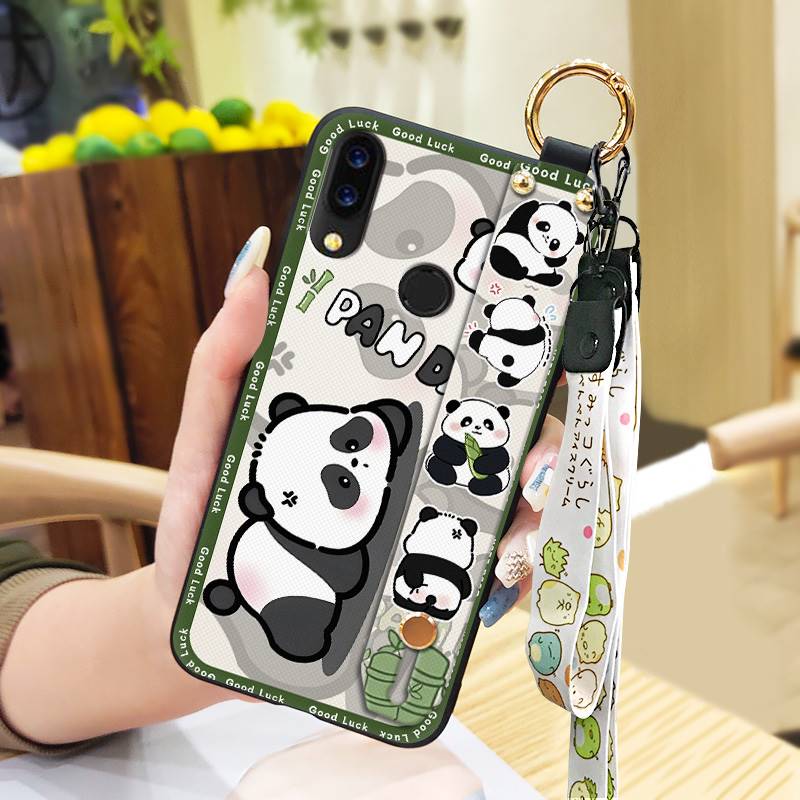 Wrist Strap Waterproof Phone Case For UMIDIGI Power Phone Holder Kickstand Dirt-resistant Cartoon Protective Shockproof