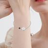 Custom Photo Projection Name Bracelets Personalized Picture Dog Cat Paw Charm Custom Name Text Pet Jewelry Gifts for Women