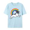 Retro Adult Tshirt French Bulldog Unicorn Shirt Girls Funny Tops Tees Christmas 100 Cotton Oneck Tshirts Short Sleeve