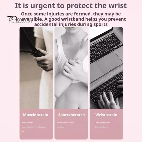 Sports Wristband Ultra-Thin Carpal Tunnel Support Pain Relief Arthritis Tendonitis Wrist Brace Right And Left Hand Compression Elastic Wrist Wraps