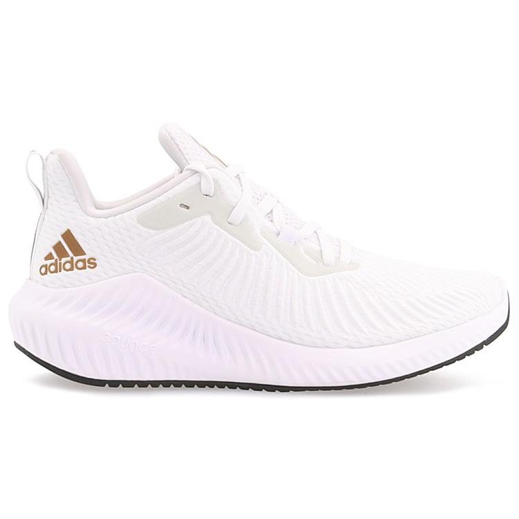 (WMNS) Adidas Alphabounce+ 3 'White Copper Metallic' Women's EG1386