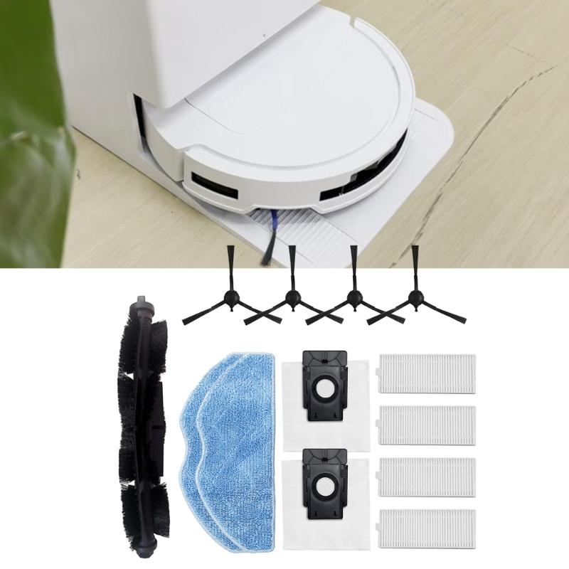 Main Brush Vacuum Cleaner Dust Bag Side Brush Replacement Filter Sweeping Robot Accessories for Various Floor Types