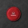Car Cup Holder Pad PU Leather Slot Non-slip Coaster Mat Emblem for Honda Jazz Insight Civic Xrv Hrv Crv Brv City Accord Fit Pilot Odyssey