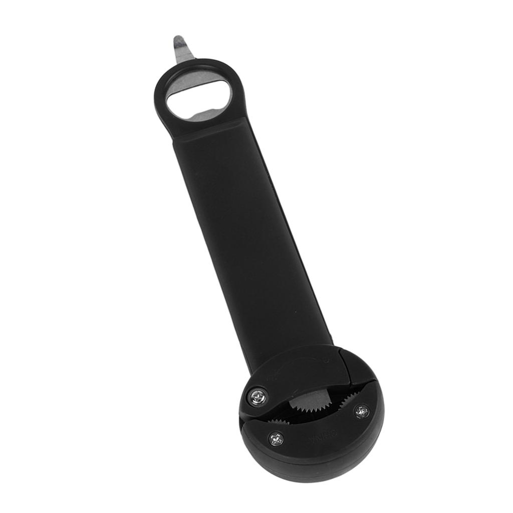Bottle Opener Jar Opener Magnetic Lid Opener Multifunctional 3 In 1 Stainless Steel Effortless Can Opener for Weak Hands