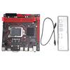B75 Mining Motherboard for LGA1155 6Gbps ITX Motherboard 2xDDR3 3xSerial ATA 2.0 Supports 1920x1080 60Hz M.2 NVME
