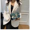 Vintage Snake Pattern Shoulder Bag Women PU Leather Chain Crossbody Small Square Handbag