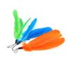 5pcs Feather Ball  Accessories For Cat Toy Funny Cat Stick Replace Plush Mouse Teaser Stick Replacement Interactive Pet Toy