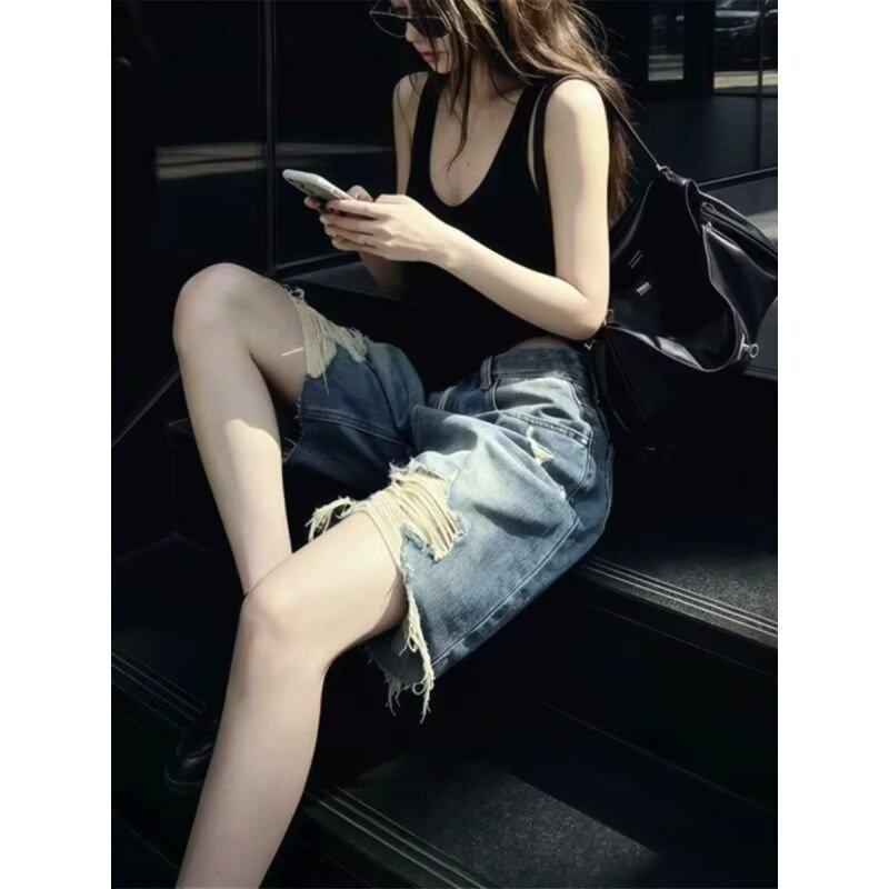 American Retro Cartoon Embroidered Curved Jeans 2026 Polka Dot Loose Wide Leg Pants Streetwear Teens Youth