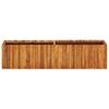 Raised Garden Bed 200 X 30 X 50 Cm Solid Acacia Wood