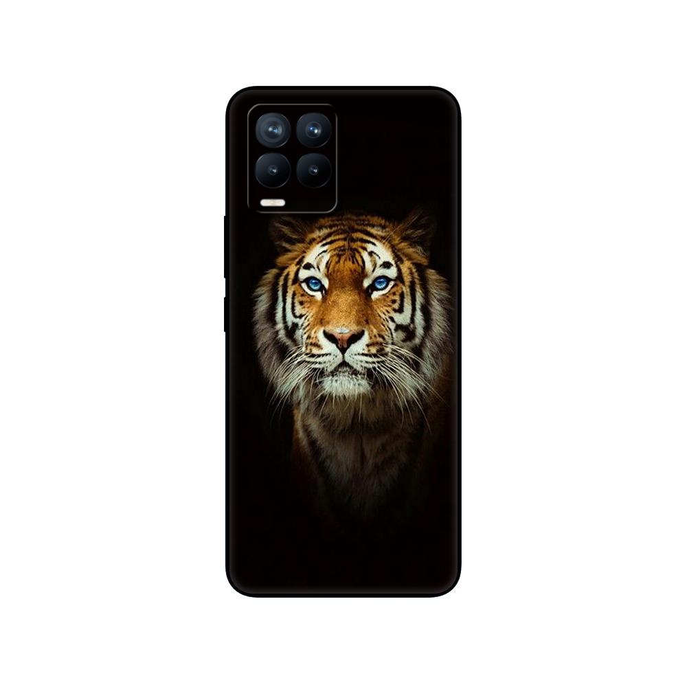 Pre puzdro Realme 8 6,4 palca Zadný kryt Pre puzdro na telefón Realme 8 Pro OPPO Realme8 4G RMX3085 Nárazník Mäkký silikónový 8pro čierne tpu puzdro