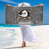 Anaheim Ducks Print Beach Towel, Large Soft Quick Dry Towel for Beach Camping Swimming