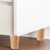 4pack Natural Solid Wood Furniture Leg Table Feets Wooden Cabinet Table Legs Fashion Furniture Hardware Replacement for Sofa Bed