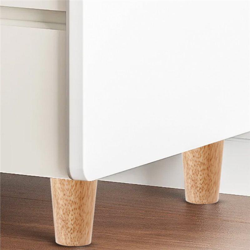 4pack Natural Solid Wood Furniture Leg Table Feets Wooden Cabinet Table Legs Fashion Furniture Hardware Replacement for Sofa Bed