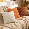 Autumn Pumpkin Throw Pillow Cover 30X50/45X45CM Plush Embroidery Stamping Waist Cushion Cover Decor Home Decorative Pillowcase