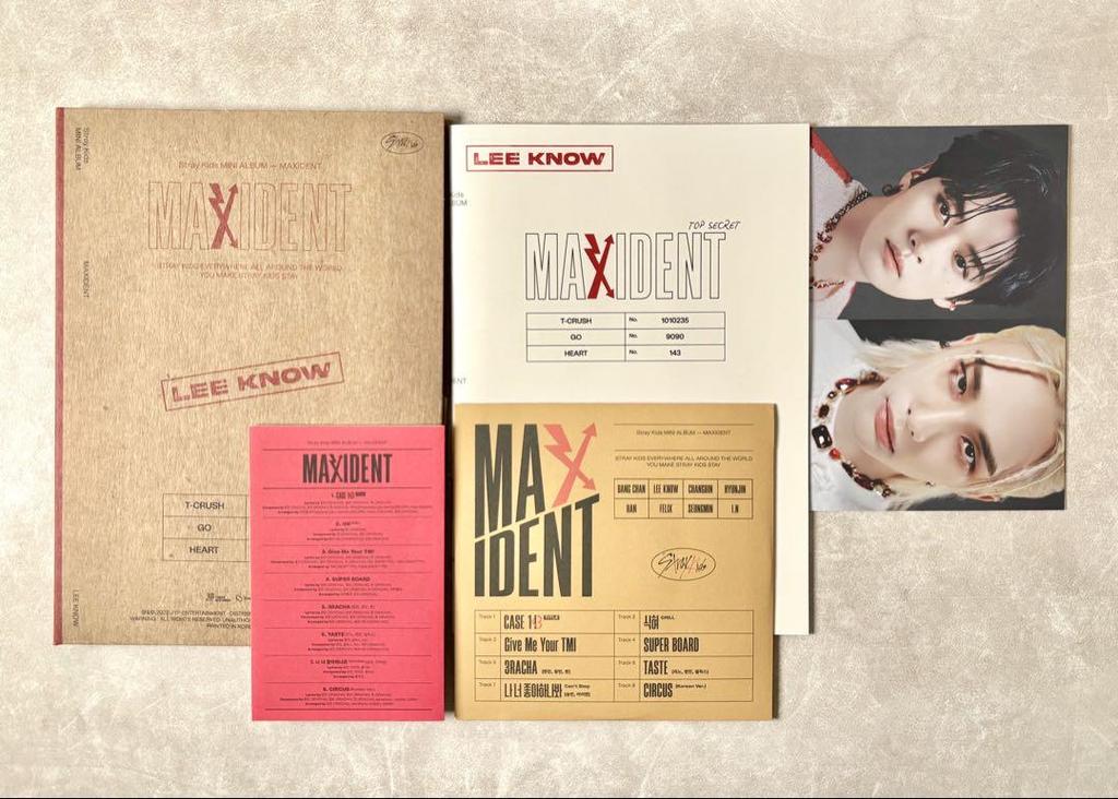 [USED] Stray Kids Sukish Reno Album CD Set Trading Card