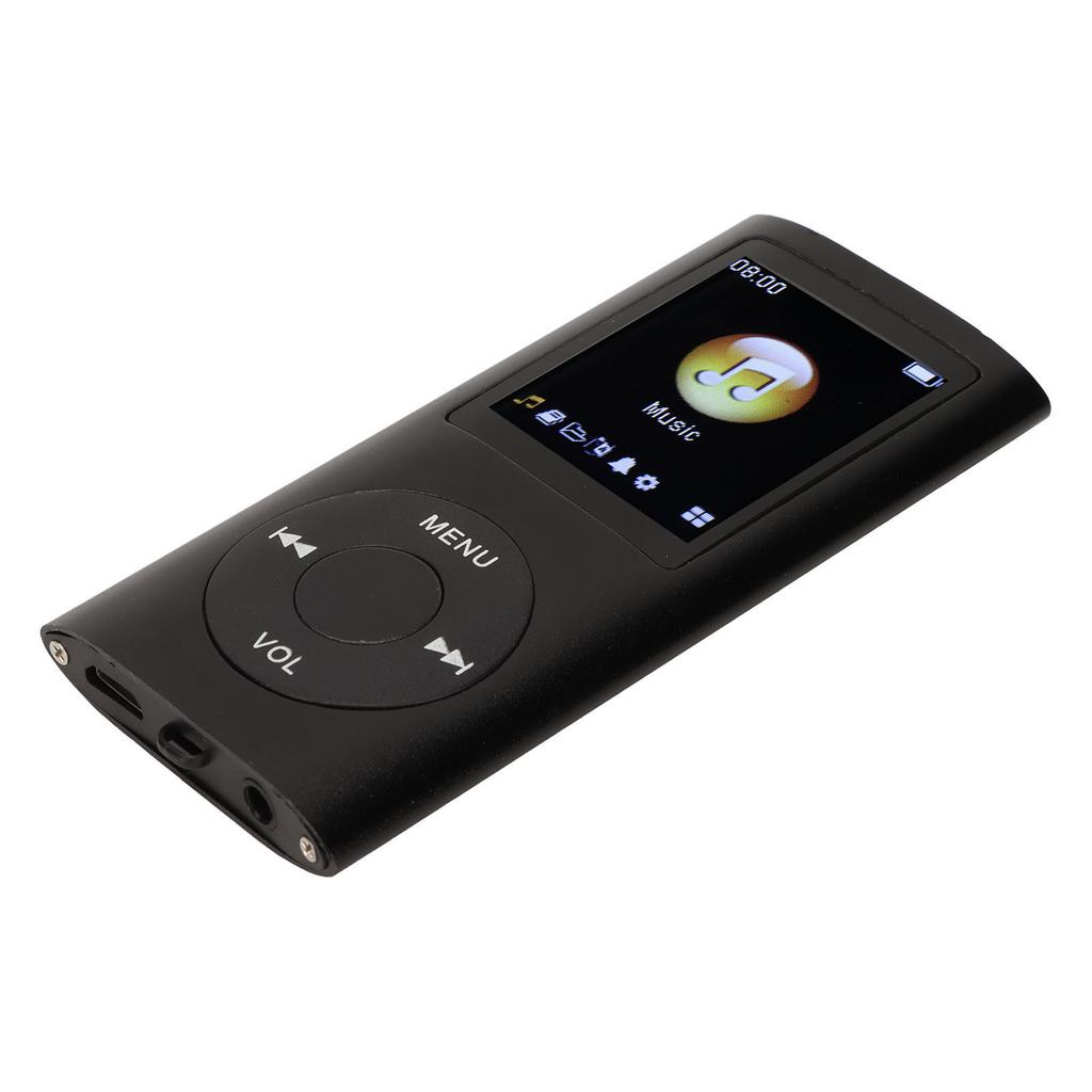 MP3 Player Stylish Multifunctional Lossless Sound Slim 1.8 Inch LCD Screen Portable MP3 Music Player