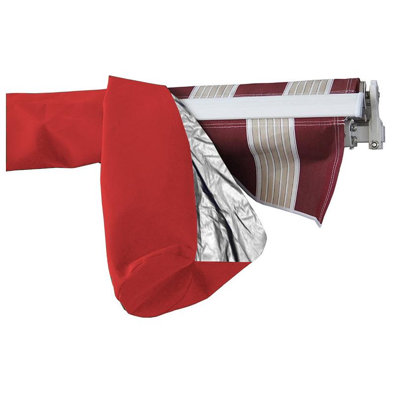 Outdoor Retractable Waterproof Patio Awning - Sun & Dust Protection, Multiple Colors Available