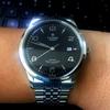 Tudor Seria 1926 Automatyczny Mechanizm Mechaniczny Wodoodporny 100 M Zegarek 41 Mm Czarna Tarcza Stalowa Koperta Stalowa Bransoleta M91650-0002