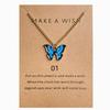 Bohemian Cross-Border Creative Butterfly Wing Pendant Necklace