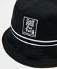 [Munsingwear] Lightweight Bucket Hat, UV Protection, Sun Protection, Washable at Home, Sporty, Golf, MG5SCP75L, Women's, BK00 (Black)