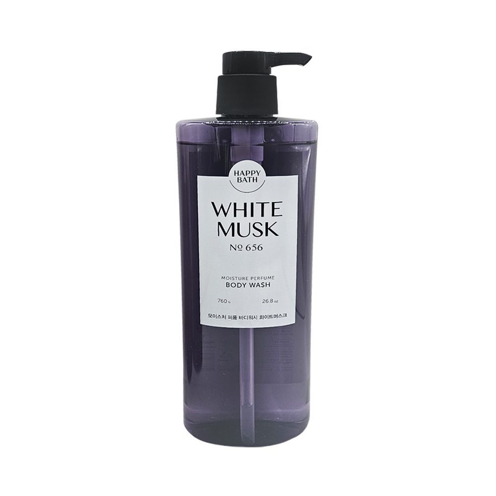

HAPPY BATH MKIXVEBZ Moisture Perfume Body Wash White Musk 760g