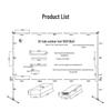 JMGO 100" Portable Projector Screen