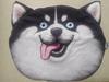35cmx36cm 3D Cute Cat Dog Head Pillow Cushion Home Sofa Car Seat Cushions Creative Cartoon Cat Nap Pillow Cushion Gift