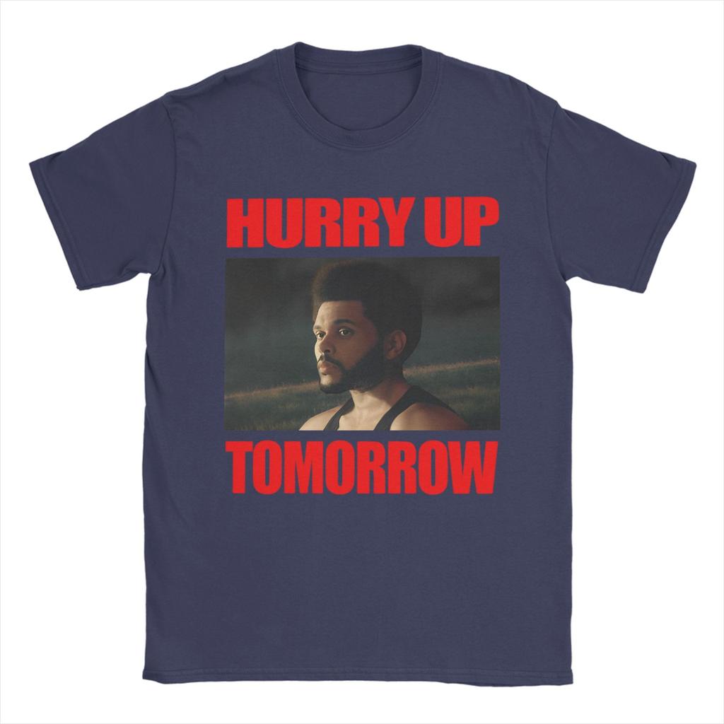 Unisex s The Weeknd Hurry Up Tomorrow T Shirts 100 Cotton Clothing Funny Short Sleeve O Neck Tees 4XL 5XL TShirt