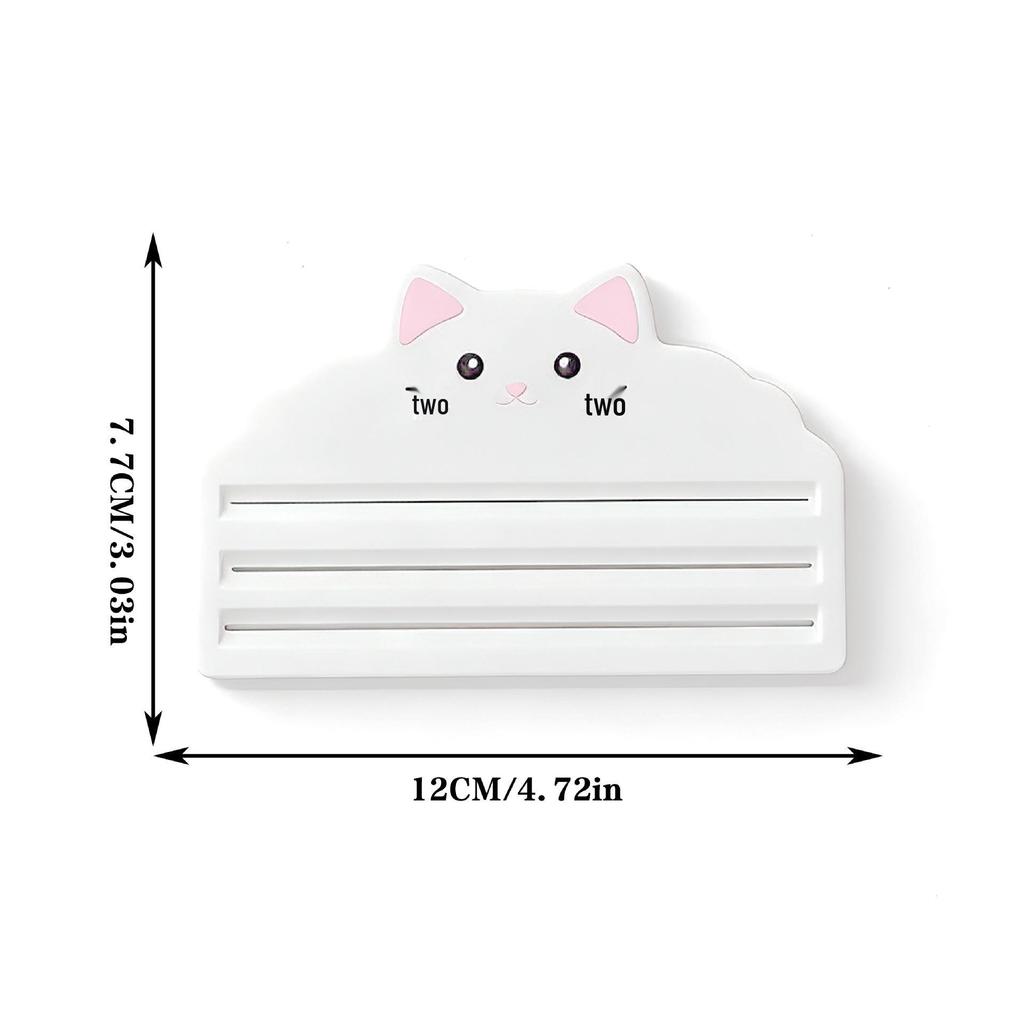 3D Cat Food Squeezer Pouch Scraper: Portable Pet Feeder Tool