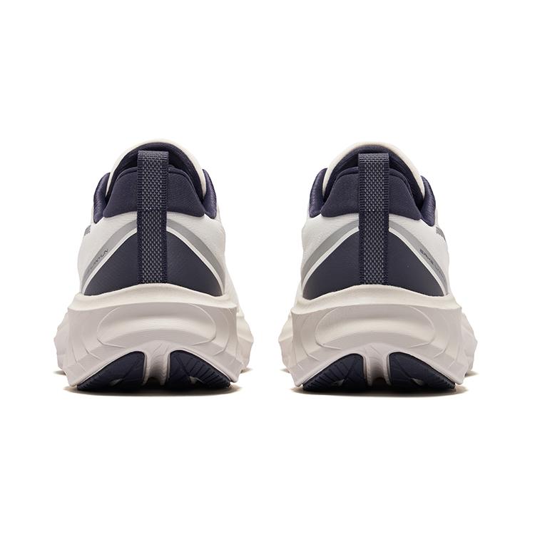 Hongxing Erke Comfortable Versatile Shock Absorption Low-Top Running Shoes Men Sneaker Micro-Crystal-White Cosmic-Blue 51125403013-006