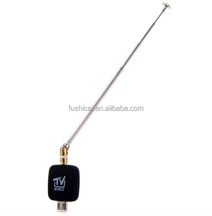Micro USB 2.0 Mobile Watch ISDB-T Pad TV Tuner Stick with Antenna for Android Phone / Pad