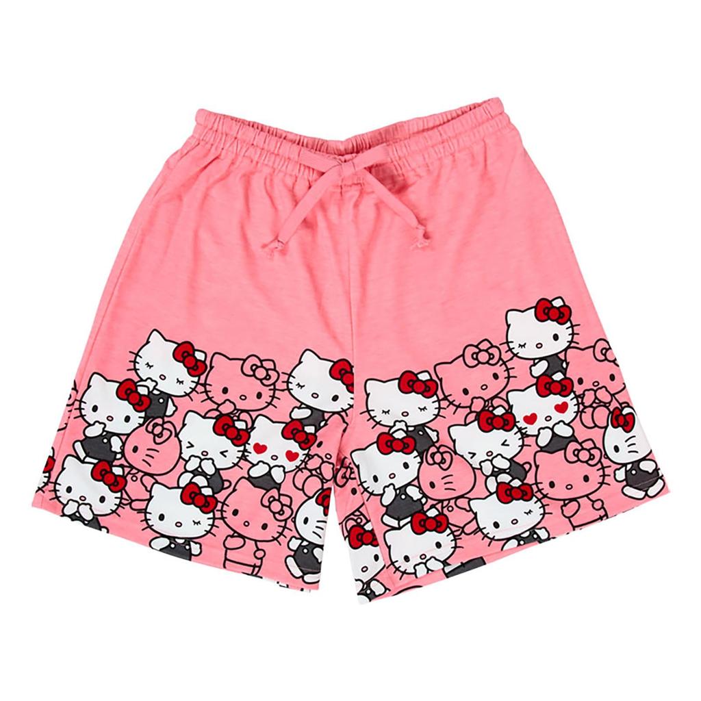 Sanrio Hello Kitty Half 825611 Pants, Red,