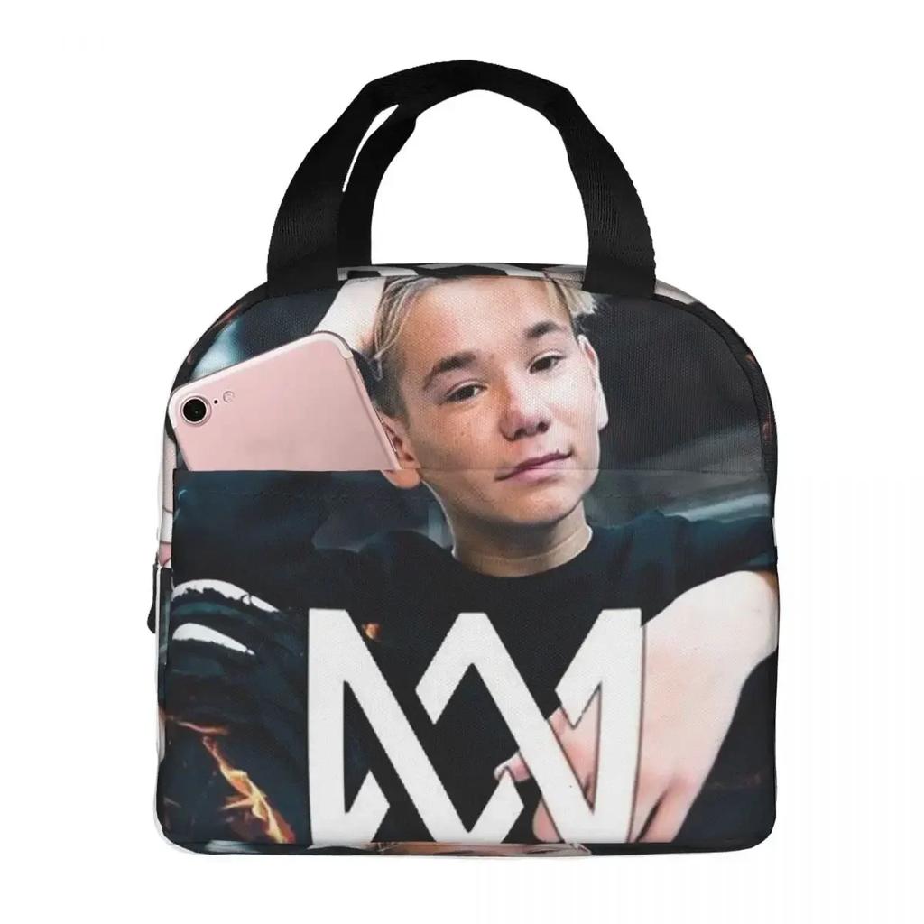 MM Marcus And Martinus Insulated Lunch Bag for Women Kids Portable Food Boxes Thermal Lunch Box Tote