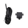 Car Bass Control Knob 6 Pin Universal Subwoofer Volume Knob with 5m Cable for Car Motorcycle Speaker Home Theater
