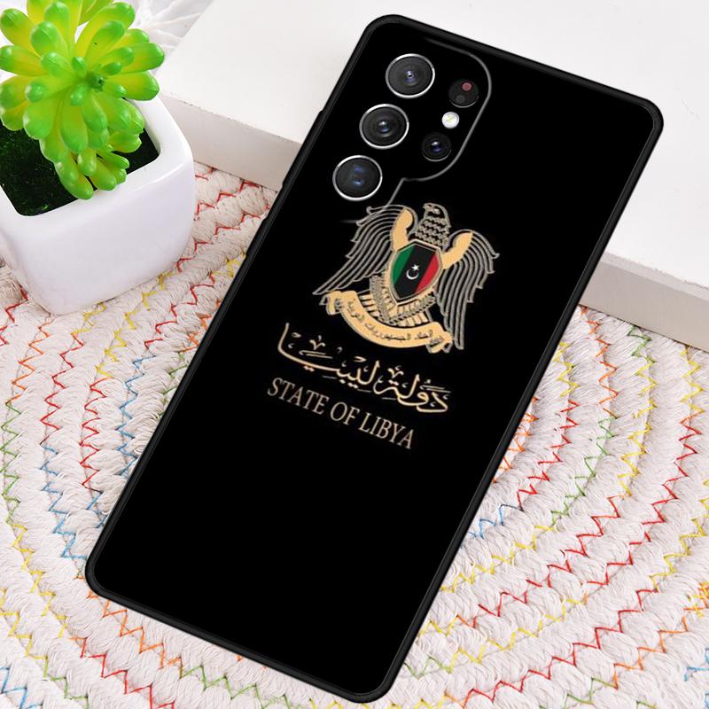 Libya Flag Silicone Phone Case For Samsung Galaxy note 10 pro S26 S25 S24 S23 S22 S21 Plus S25Ultra Capa Cover