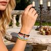 Devil Eye Bracelet – Colored Glass Bead, Elegant Daily Wear for Commuting, Dating, and Outings