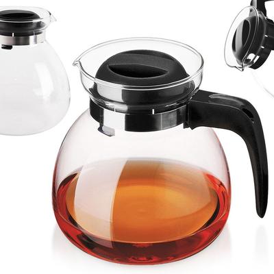 Glass Pitcher for Brewing Serving Coffee Tea Herbs Infusions 2.3L