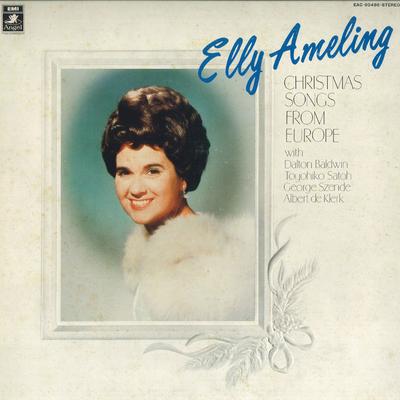 LP Record ELLIE AMELINK - Amerinck / Singing Christmas In Eur EAC80485PROMO ANGEL Japan Classical Used