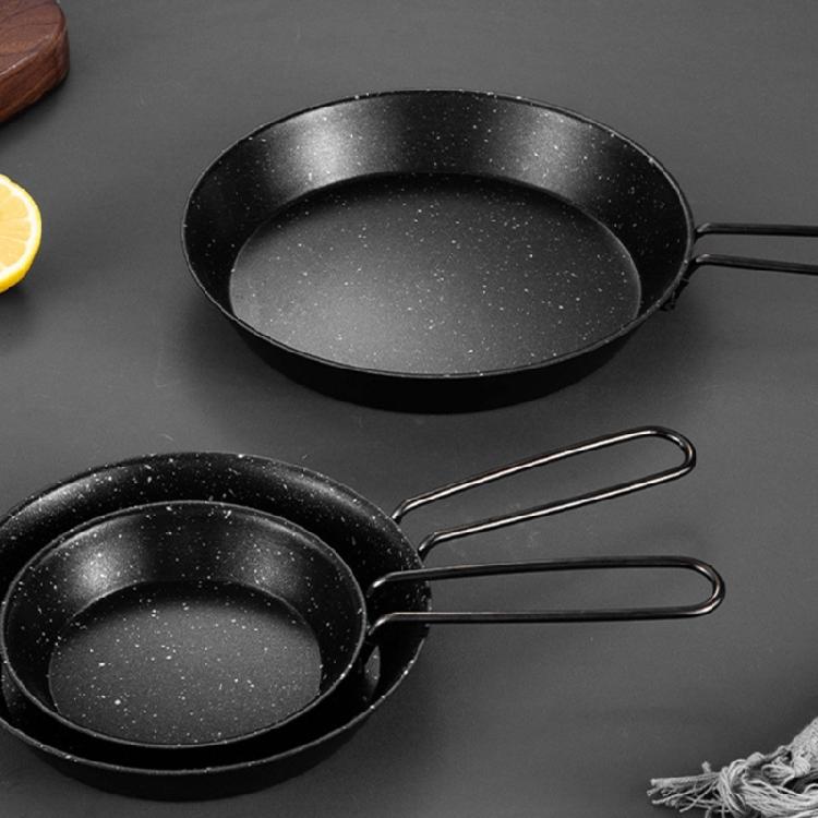 3Pcs Portable Frying Pans with Removable Handle Nonstick Skillets Light Weight Grill Pans Cookware for Camping Travel