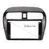 Navigation Panel Frame ABS Dashboard Cover Replacement for MITSUBISHI Mirage 2012+