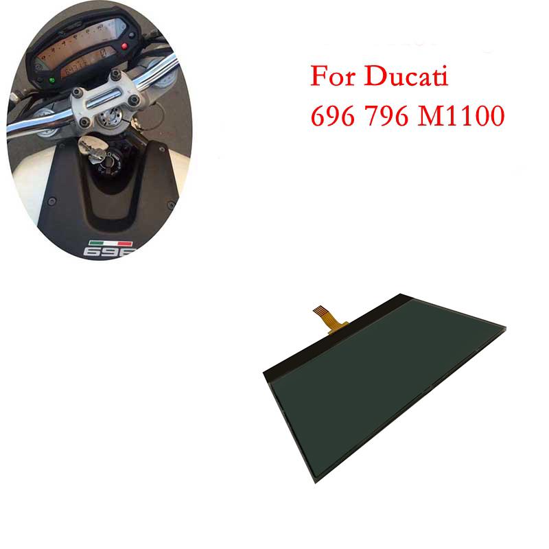 LCD Display for Ducati Monster 796 1100 696 795 LCD Screen Ultra Thin Speedometer Motorcycle Guages Instrument Accessories