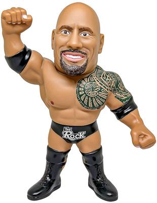 16d Soft Vinyl Collection WWE 021 WWE The Rock Soft Vinyl Painted Movable Figure Second Order [The Rock] Non-Scale