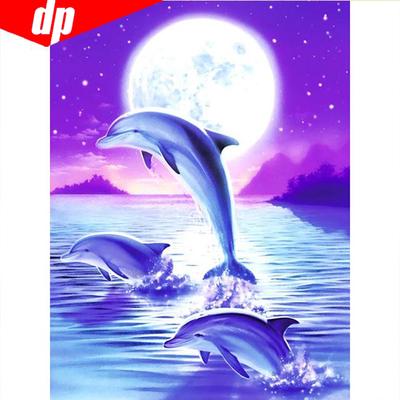 5D DIY Diamond Painting Animal Full Round Rhinestone Picture Embroidery Sale Diamond