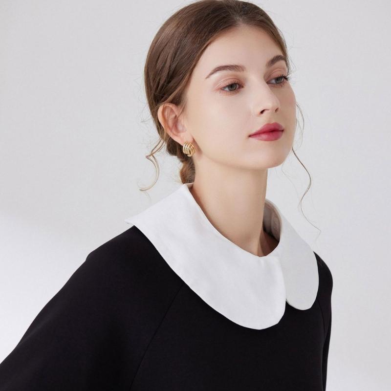 Irregular Faux Collar Decorative Collars for Clothes Dresses Removable False Collar Universal Shawl Elegant Women Shawl