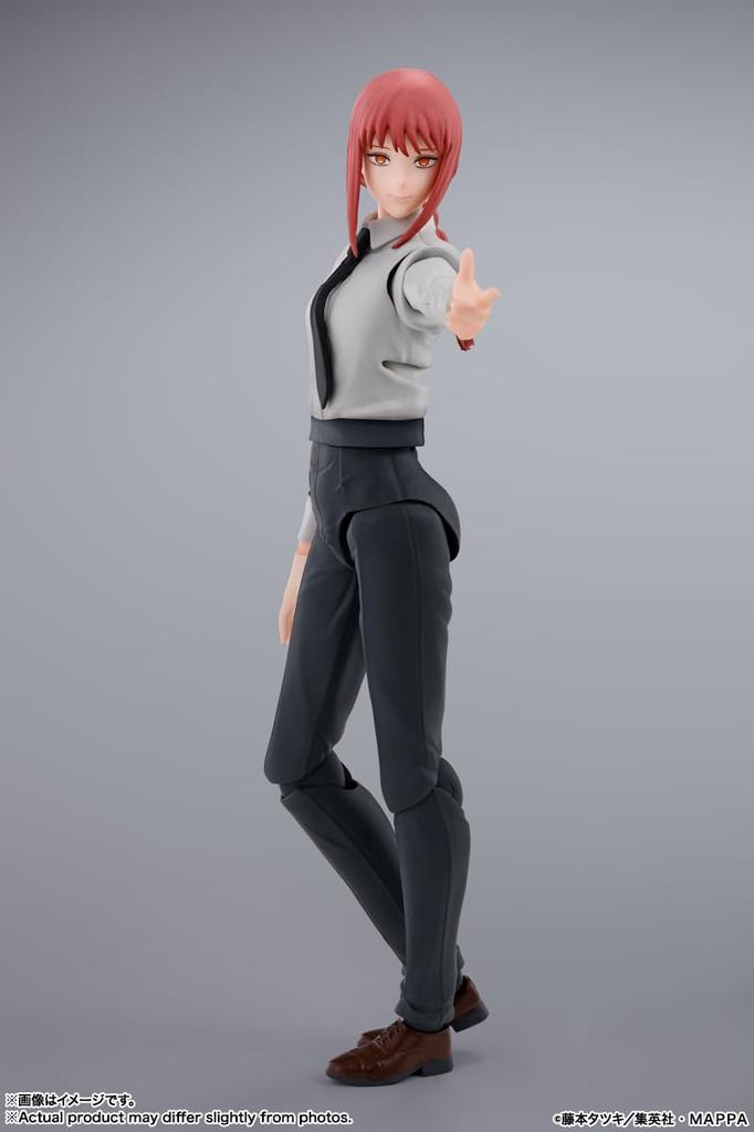 TAMASHII NATIONS S.H.Figuarts Chainsaw Man Makima, approximately 140mm, PVC, ABS, and fabric pre-painted action figure