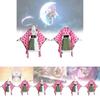 Trendy Soft Pink Kanroji Mitsuri Cosplay Outfit From Demon Slayer For All Sizes