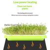 1 Set Pvc Leather Plant Warming Mat Indoor 35-55 Usb Warm Hydroponics Heating Pad For Plants Reptiles 8.5/7.5W Plant Heat Mat